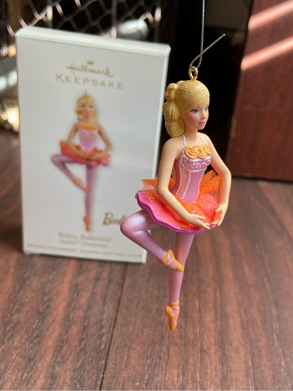 BARBIE BALLERINA ORNAMENT HALLMARK KEEPSAKE NWT
